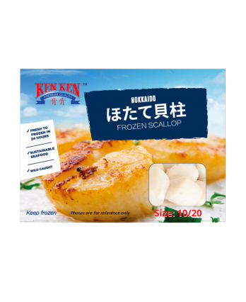 Ken Ken Sea Scallop Meat (10/20) XL - Frozen