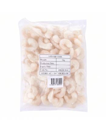 Ken Ken Peeled Tail Off Vannamei Prawn Meat (51/60) - Frozen